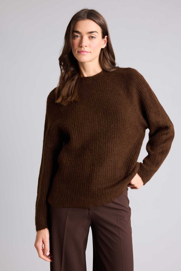 Woven Label Knitwear Sweater