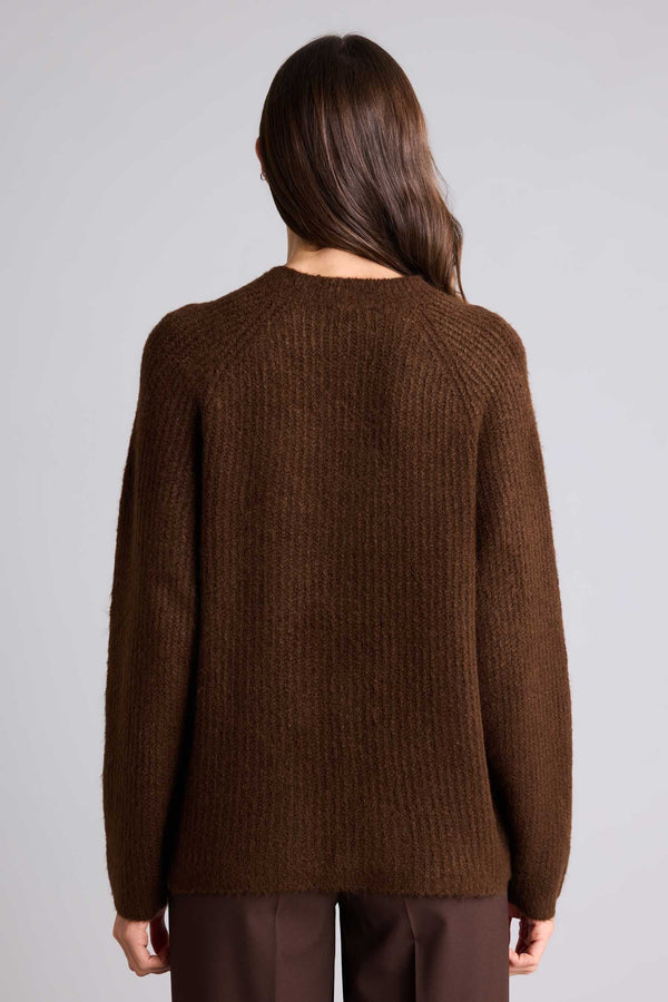 Woven Label Knitwear Sweater