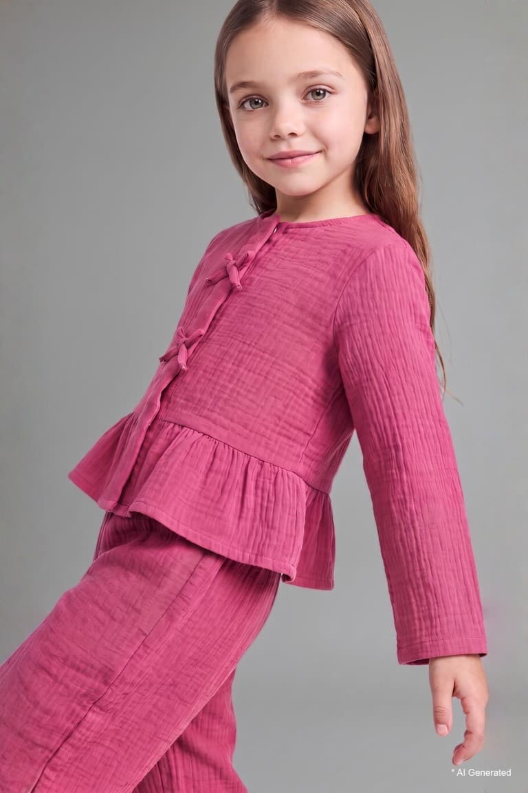 Muslin 2-Piece Set Baby Girl