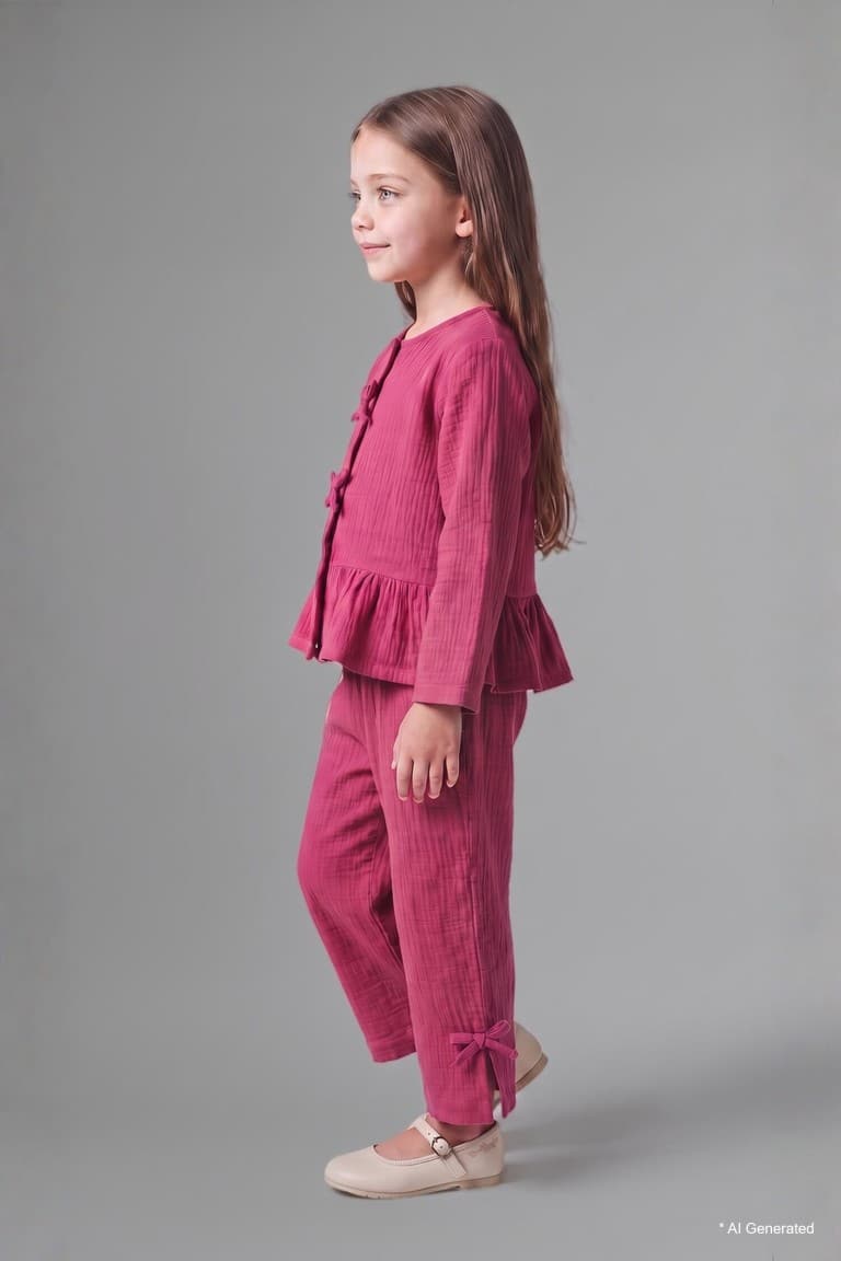 Muslin 2-Piece Set Baby Girl