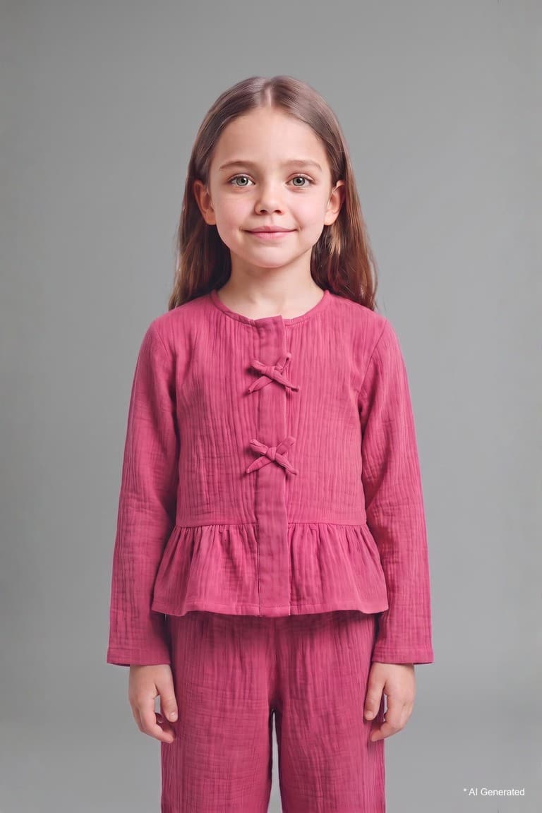 Muslin 2-Piece Set Baby Girl