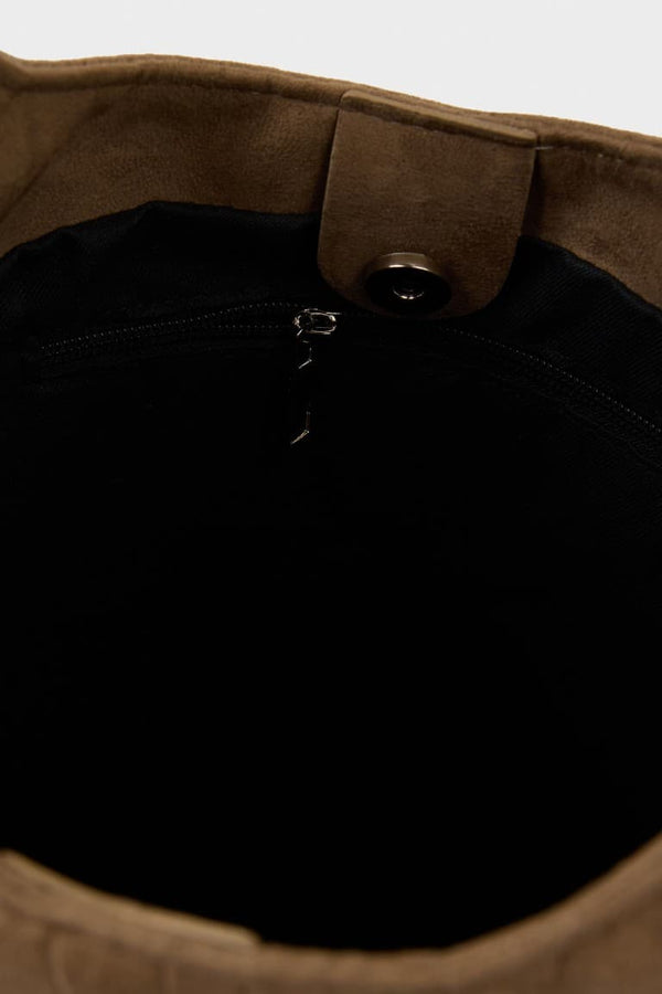 Women Suede Shoulder Bag