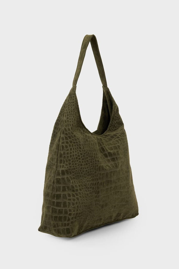 Women Suede Shoulder Bag
