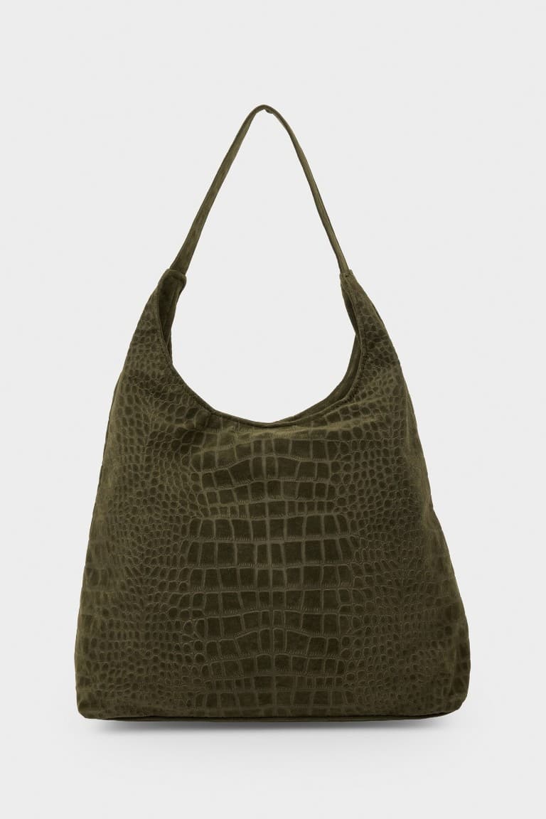 Women Suede Shoulder Bag