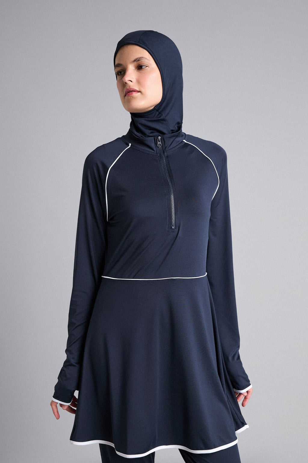 Water Repellent Regular Fit 4-Pack Burkini Swimsuit