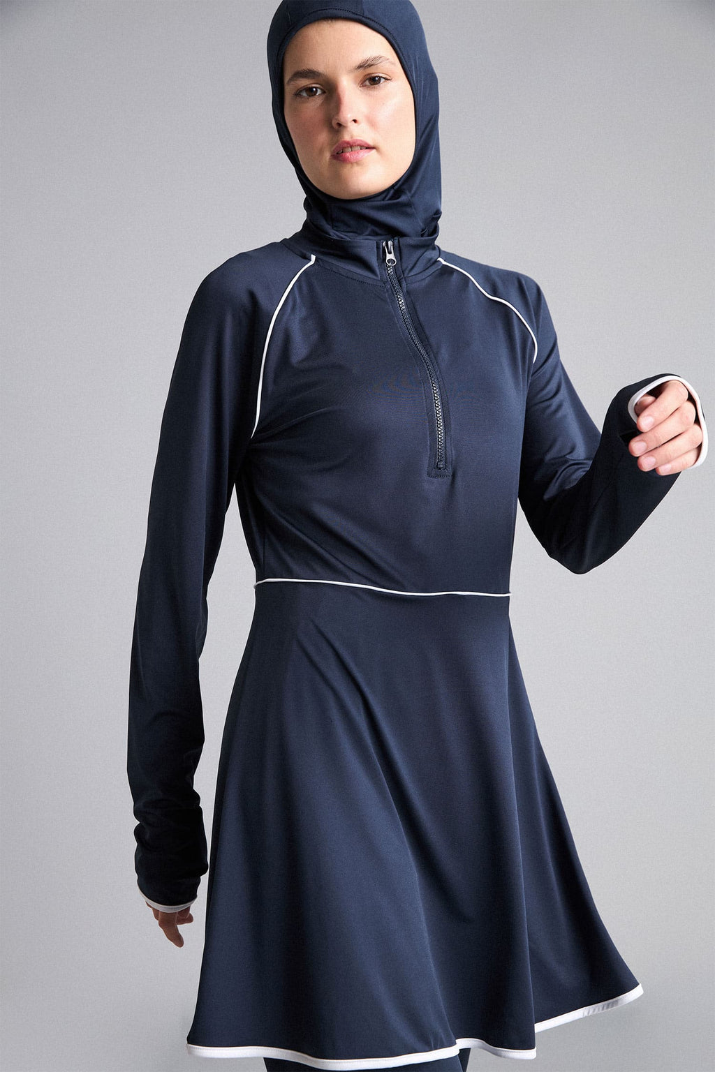 Water Repellent Regular Fit 4-Pack Burkini Swimsuit