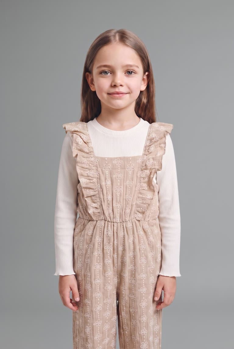 Floral Muslin 2-Piece Set Baby Girl Main image