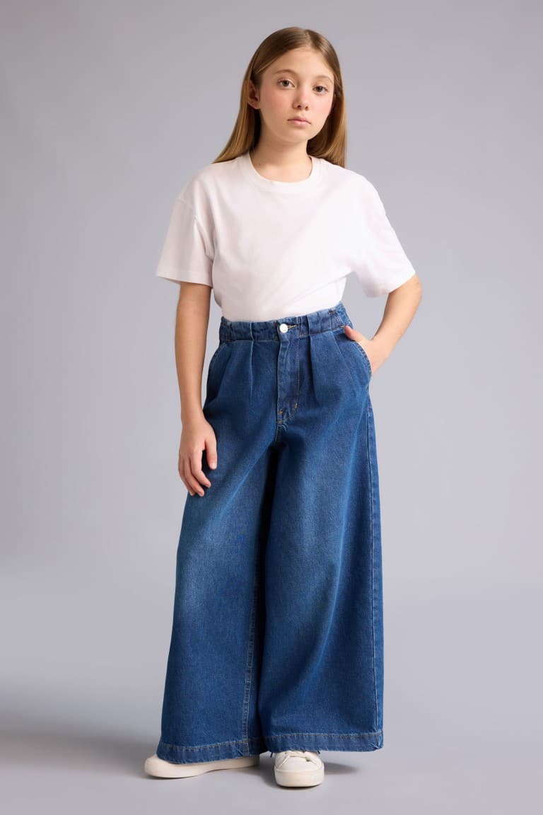 Wide Leg Jeans Girls Main image