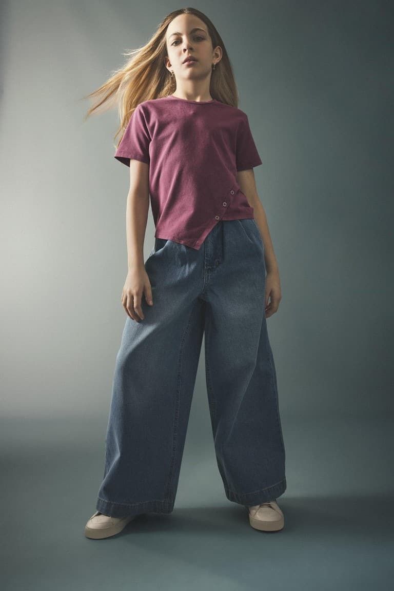 Wide Leg Jeans Girls