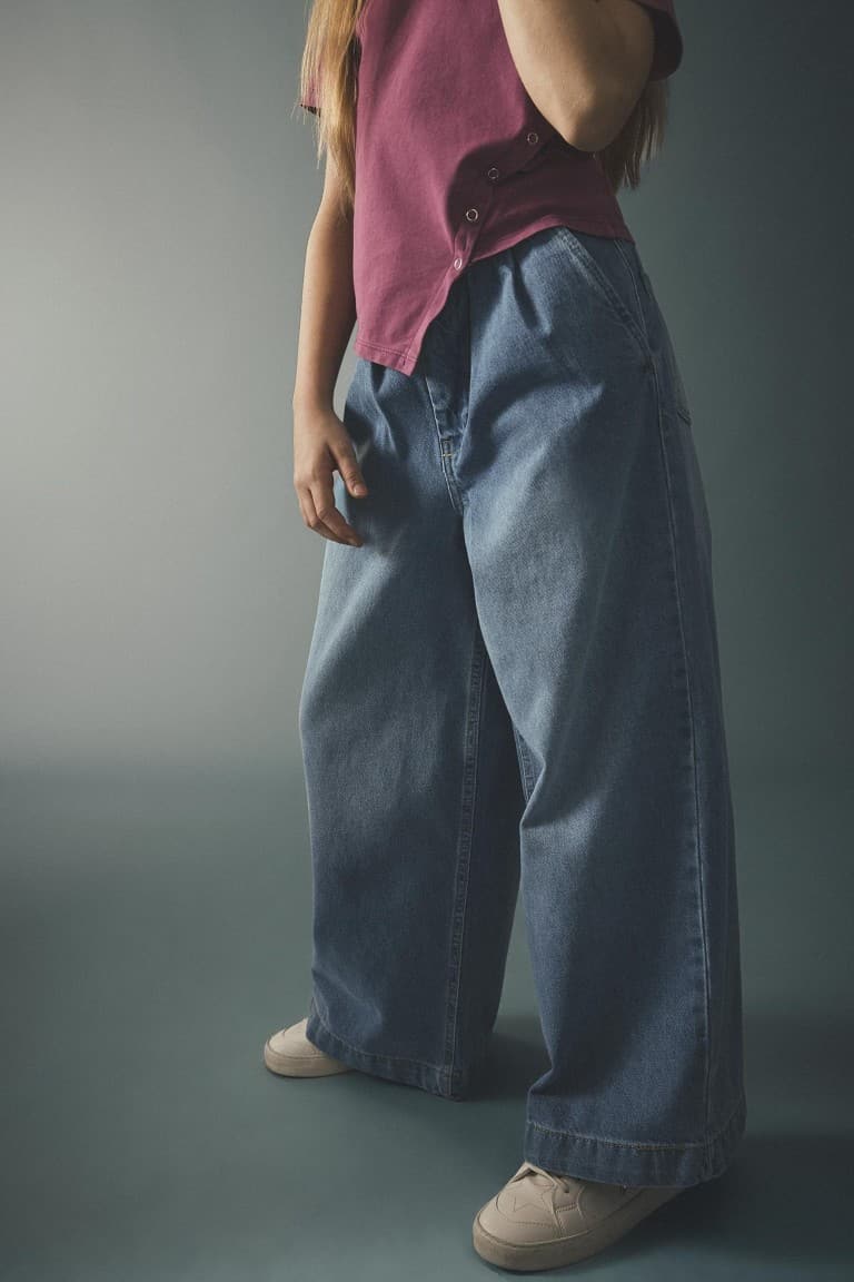 Wide Leg Jeans Girls Secondary image