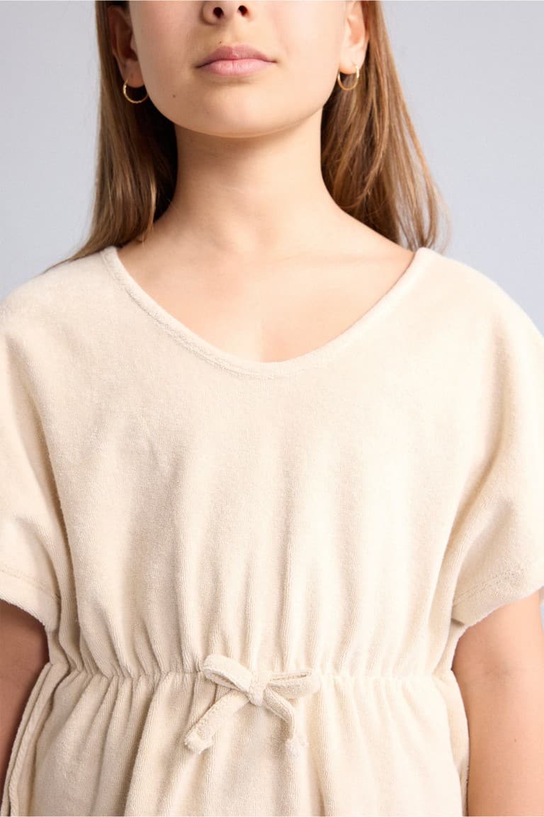 Bat Sleeve Beachwear Girl
