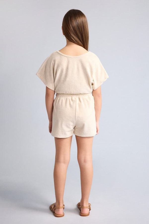 Elastic Waist Short Leg Shorts Girls
