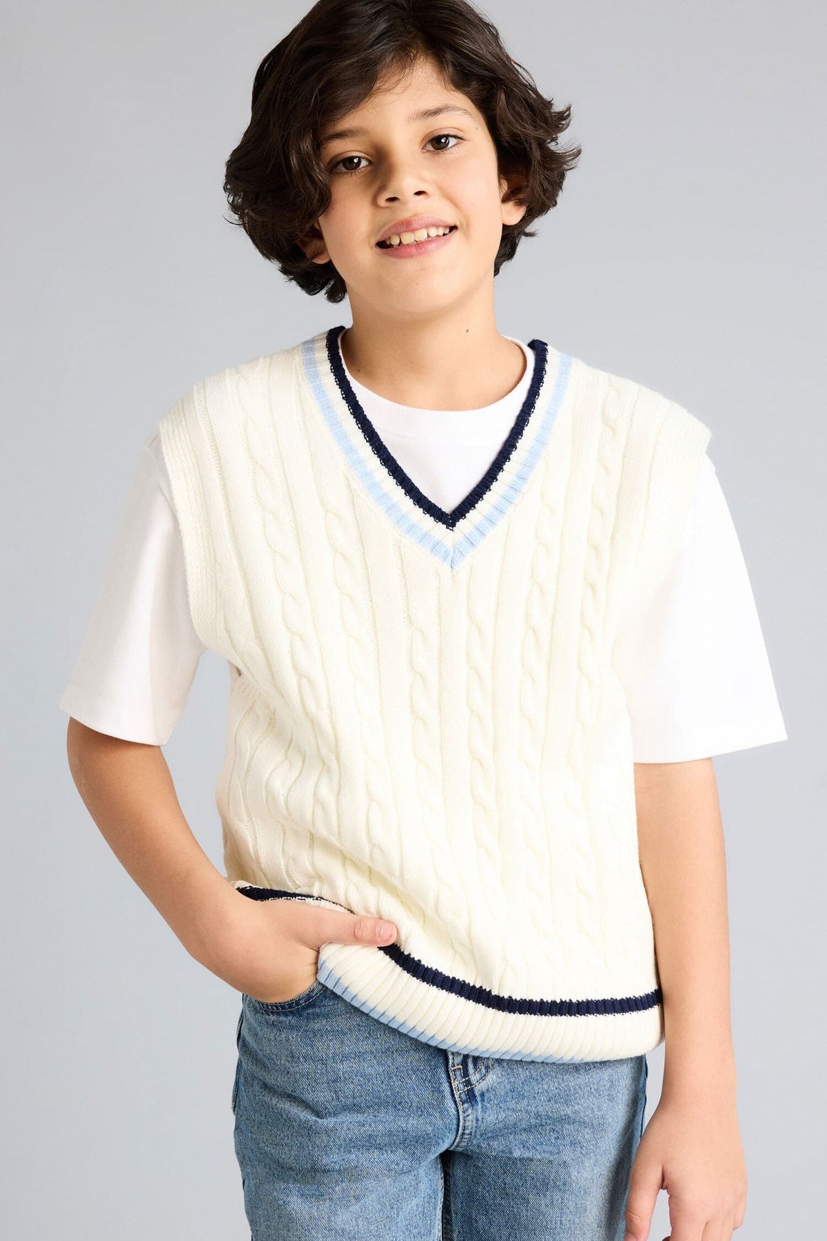 Knitwear Vest Boys Main image