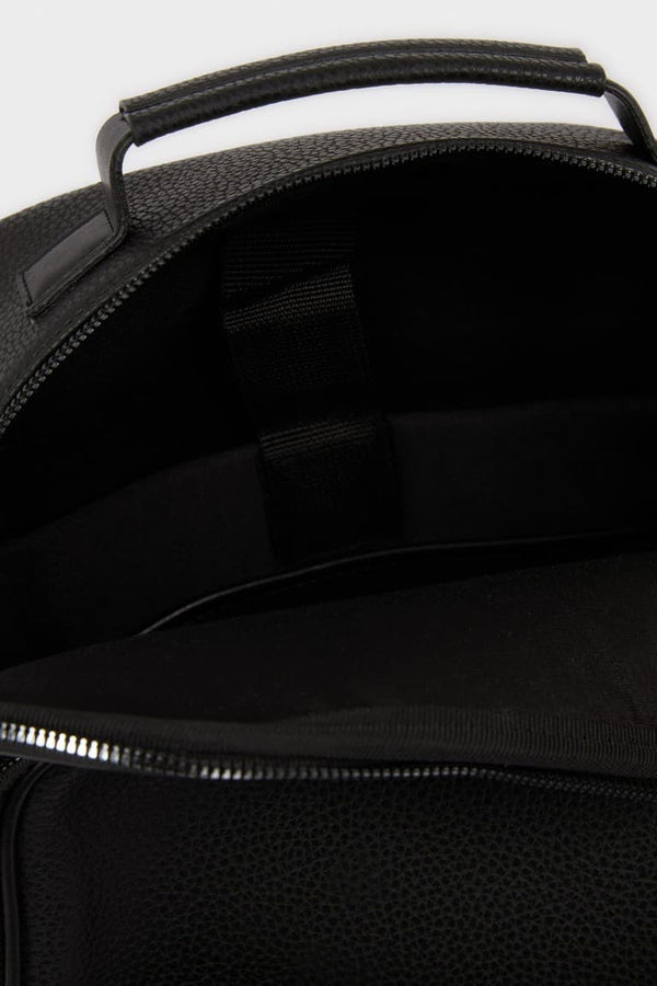 Mens Faux Leather Backpack