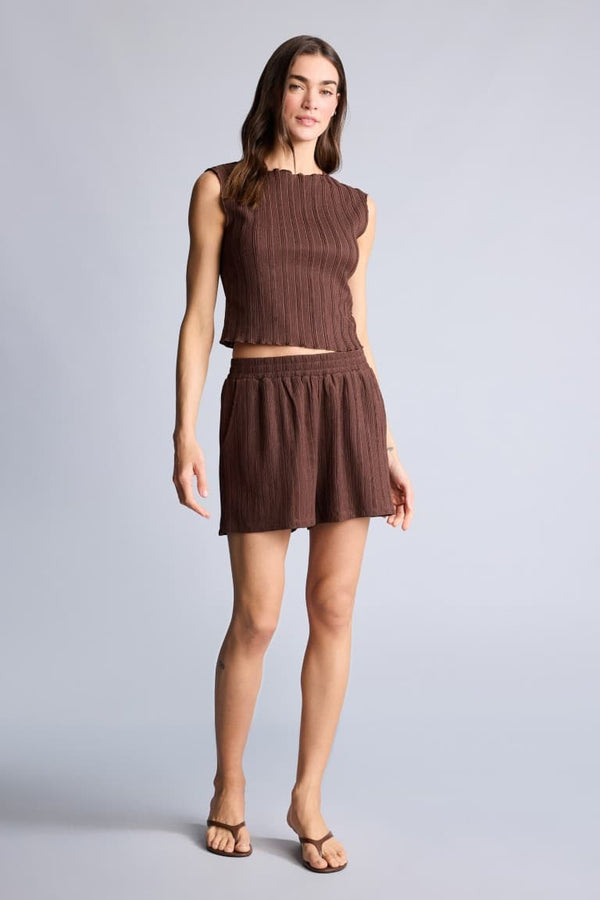 Regular Crimp Shorts