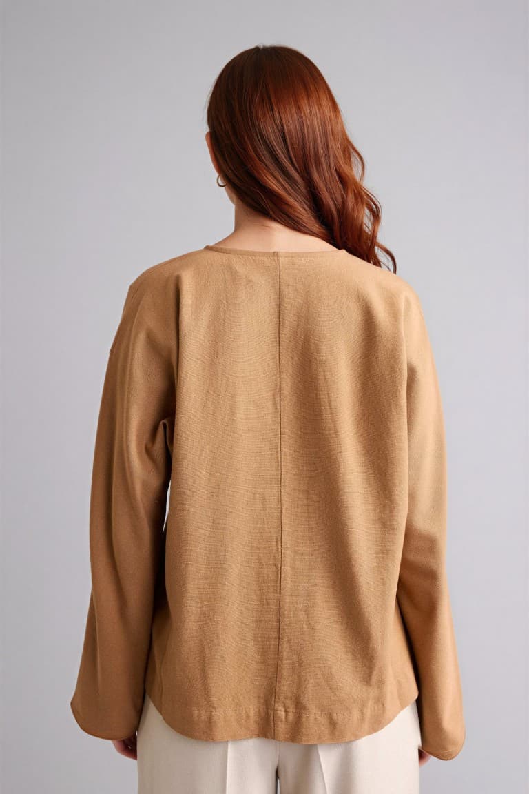 Linen Blend Tunic