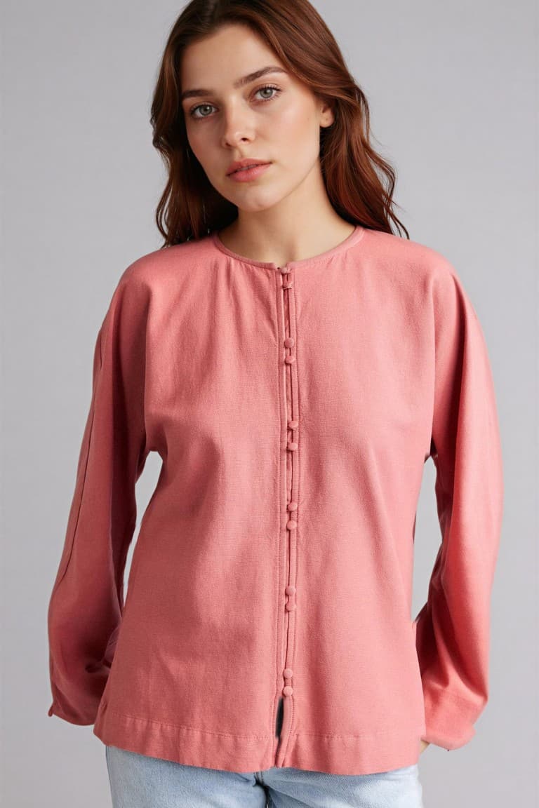 Linen Blend Tunic