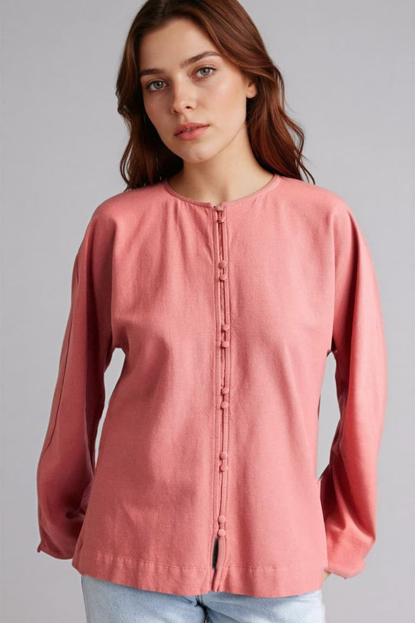 Linen Blend Tunic