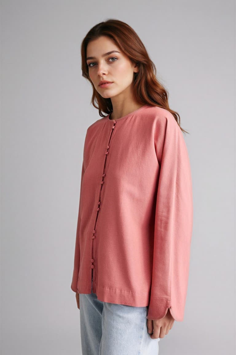 Linen Blend Tunic