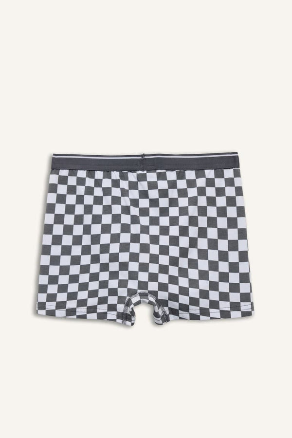 Patterned Combed 5-Pack Boxer Boy