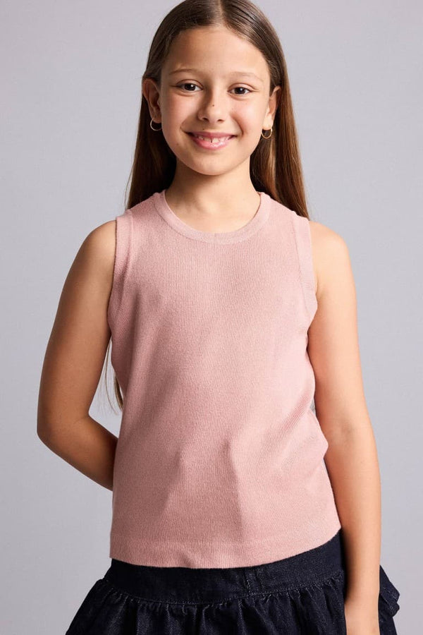 Halter Neck Rose Undershirt Girl