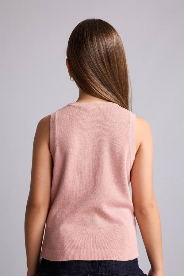 Halter Neck Rose Undershirt Girl