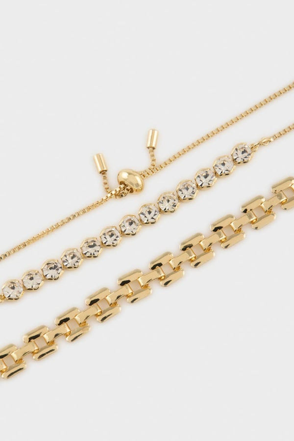 Women 2-Piece Bracelet