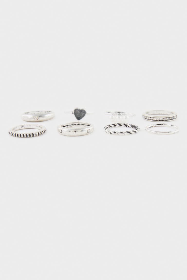 Women 8 Pack Ring