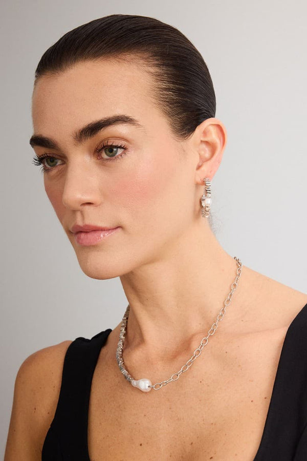 Women Stone Chain Necklace