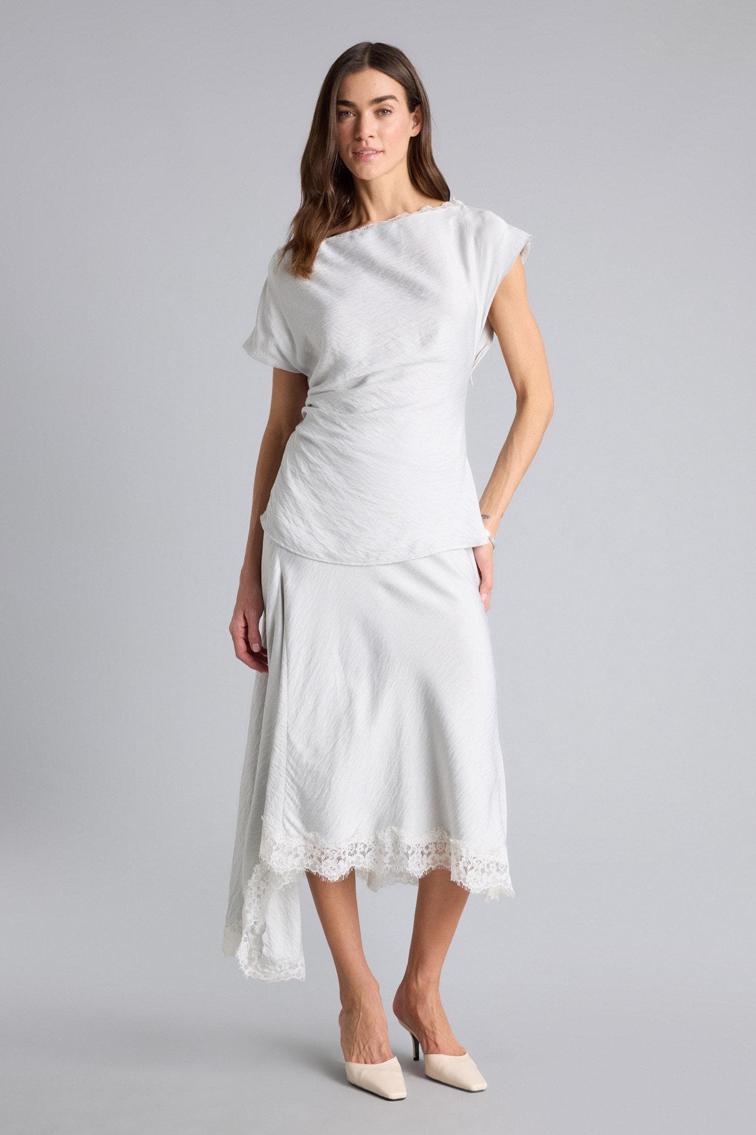 A Cut Normal Waist Skirt Secondary image