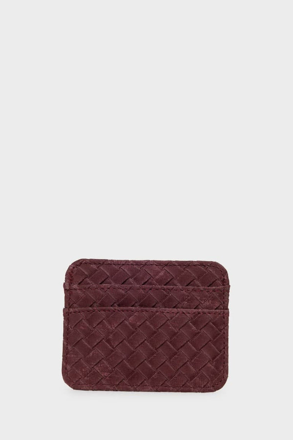 Women Suede Card Holder