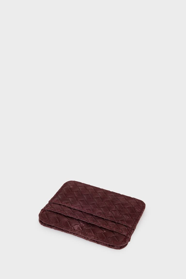 Women Suede Card Holder