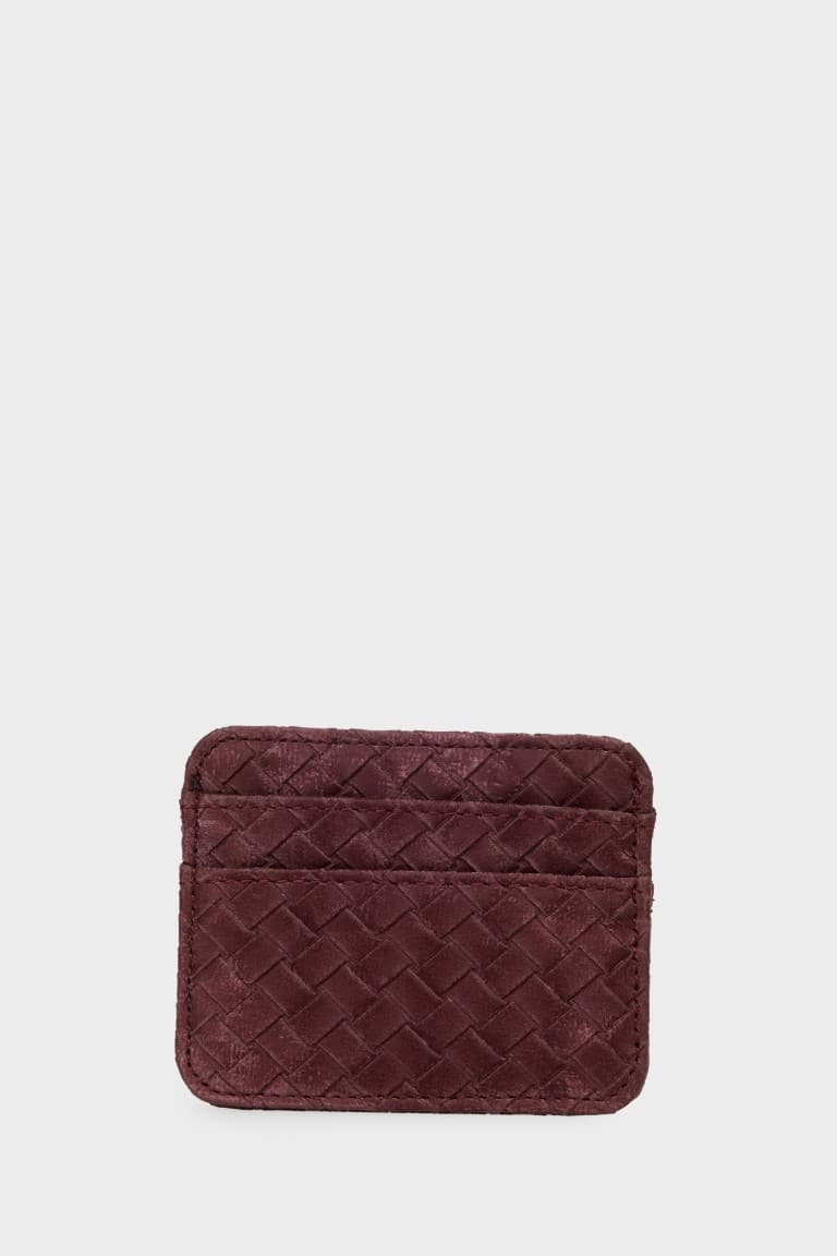 Women Suede Card Holder