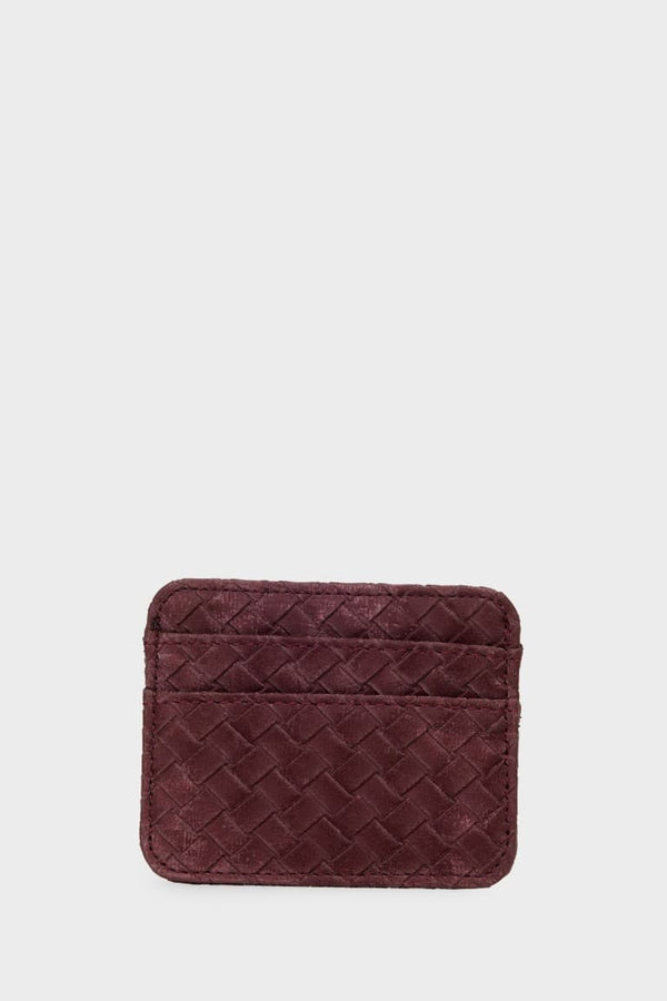 Women Suede Card Holder