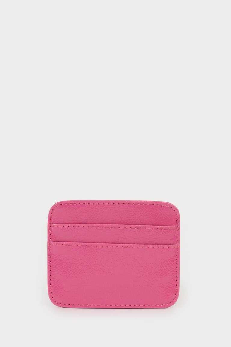 Women Faux Leather Card Holder