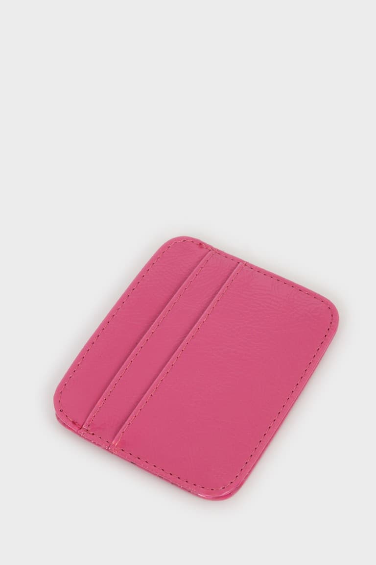 Women Faux Leather Card Holder