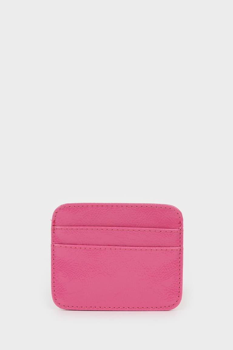 Women Faux Leather Card Holder
