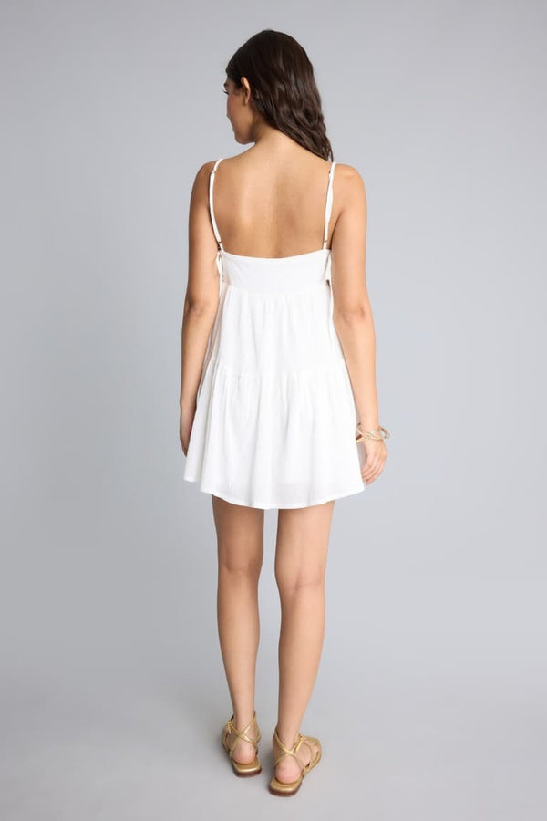 A-Line Sweetheart Neckline Cotton Strappy Niche Dress