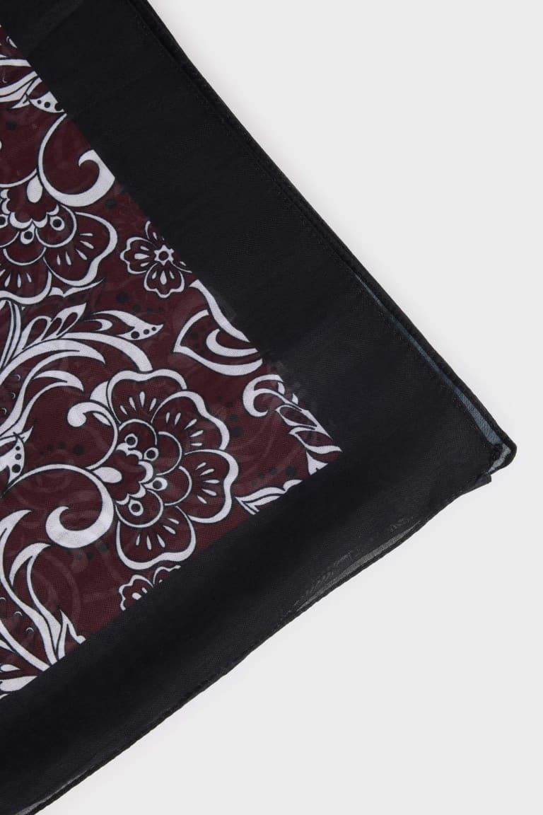 Women Floral Hijab Shawl