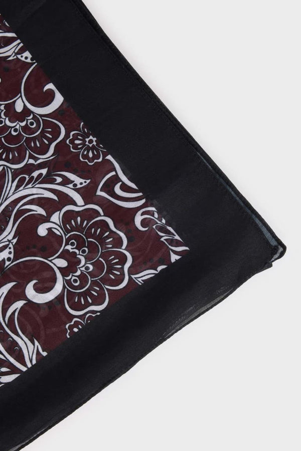 Women Floral Hijab Shawl