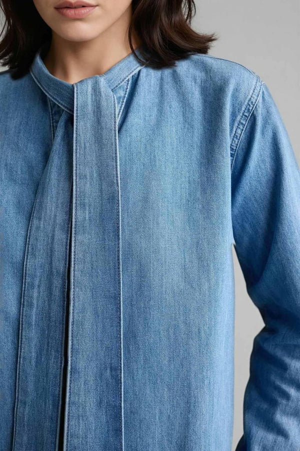 100% Cotton Regular Fit Jean Shirt