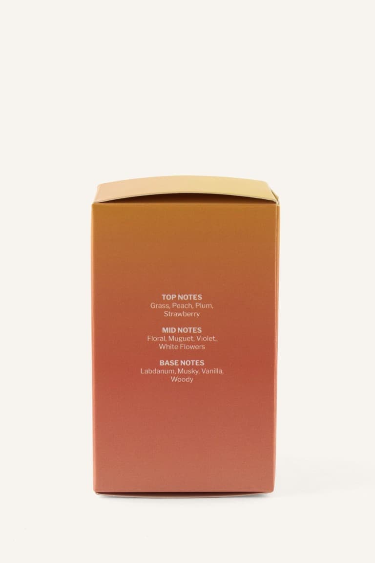 Decorative Orange Candle