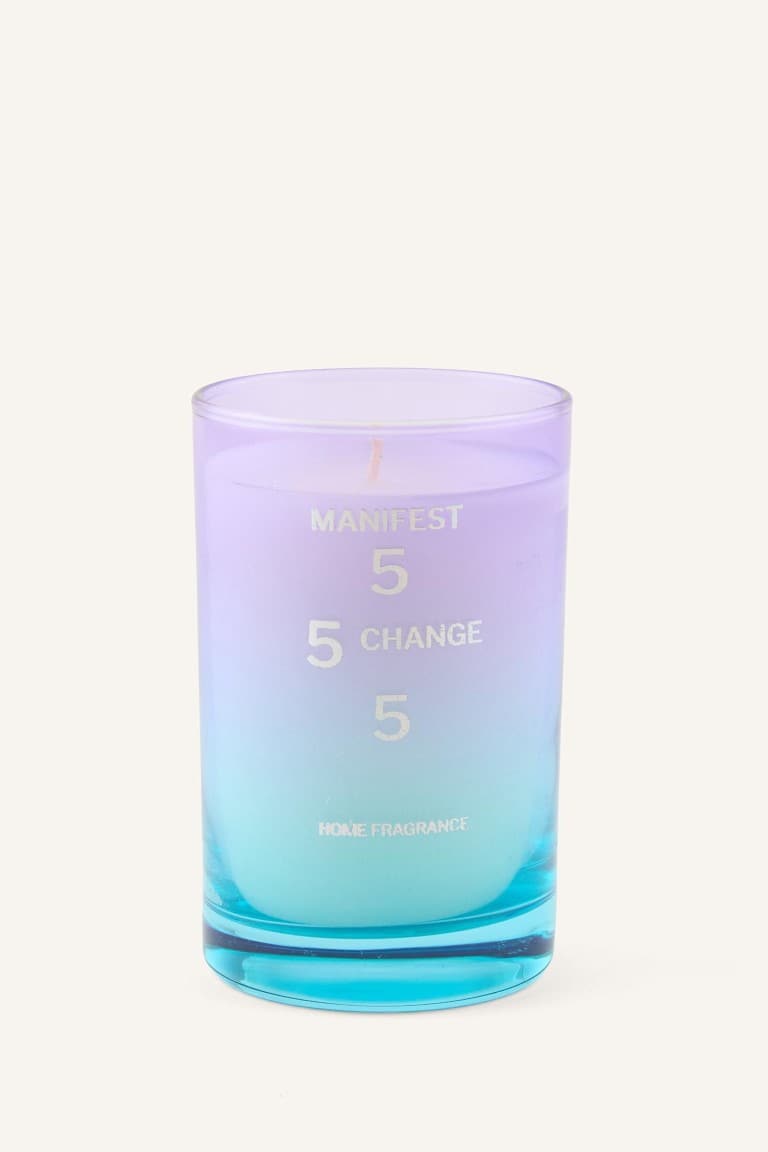Decorative Orange Candle
