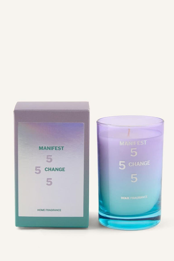 Decorative Orange Candle