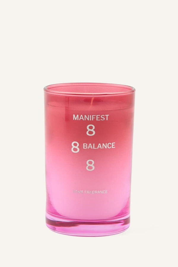 Decorative Orange Candle