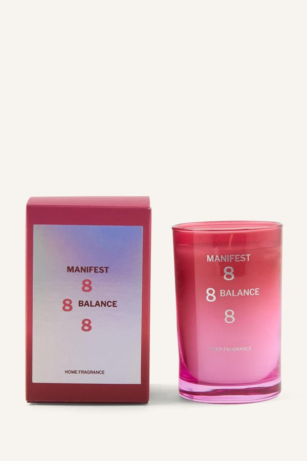 Decorative Orange Candle
