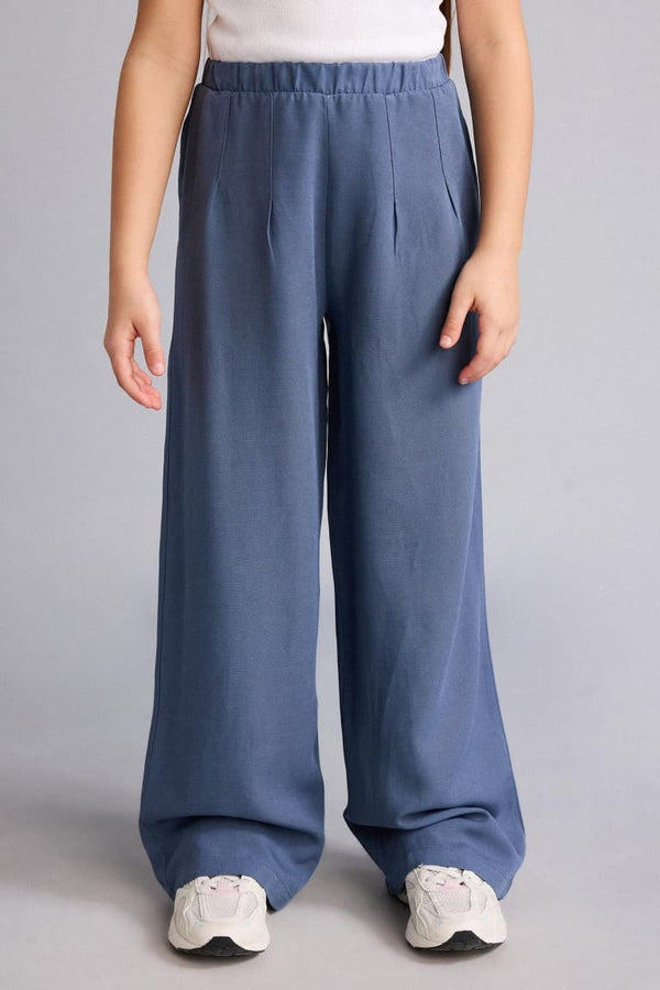 Wide Leg Wide Leg Linen Blend Trousers Girl