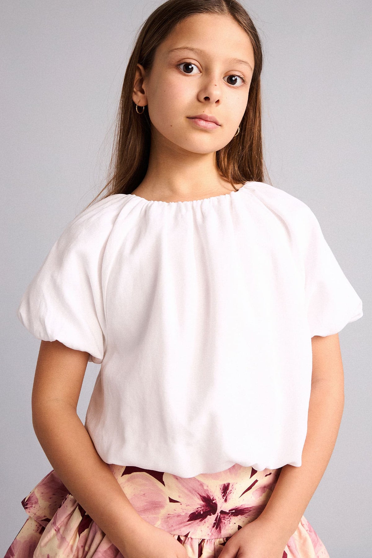 Short Sleeve Blouse Girls