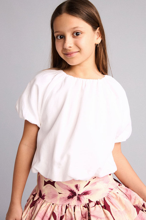 Short Sleeve Blouse Girls