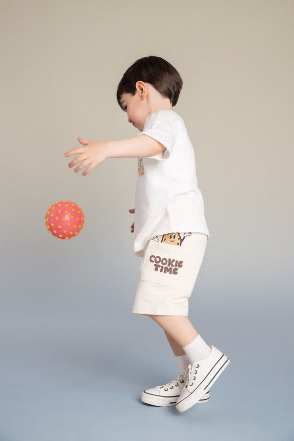 100% Cotton Printed Shorts Baby Boy